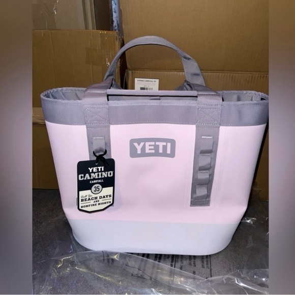 NWT Yeti Camino 35 Carryall Tote Cherry Blossom Pink - Picture 1 of 6
